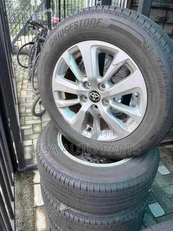 Toyota 16” Alloy Wheels with Tires