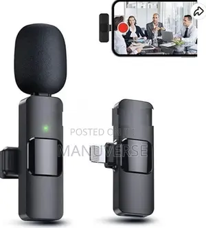 K8 Wireless Microphone with 2 Mics (Professional Audio Kit)