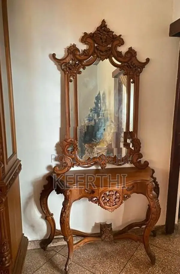 Indonesian Teak Console Table