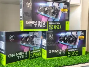 MSI GAMING TRIO RTX 5060 8GB OC DDR7 Graphic Card