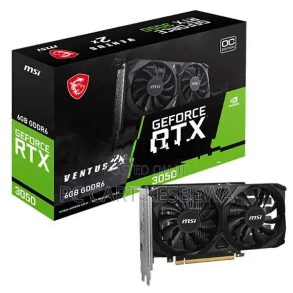 MSI RTX 3050 VENTUS 2X 6GB Graphic Card