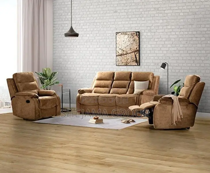 Recliner Sofa Set 3x1x1