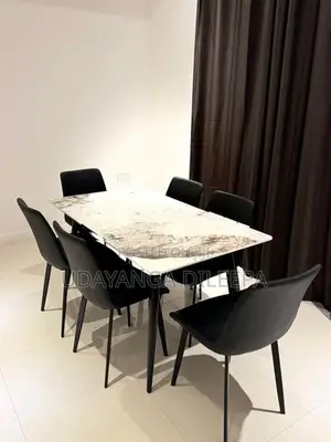 Luxury Dining Table with Chairs