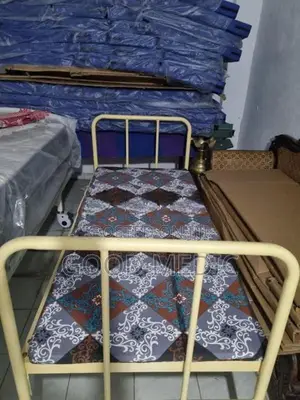 Patient Steel Beds with mattress