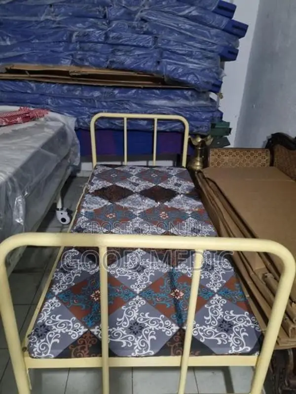 Patient Steel Beds with mattress