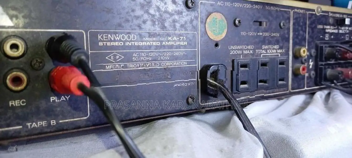 Kenwood Ampplifir in Bass System