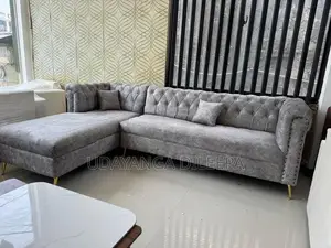 Luxury L Sofa Set