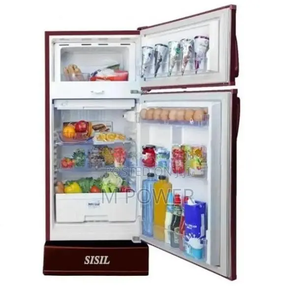 Sisil Eco Inverter Double Door Refrigerator 185L – (SL-ECO192WR)