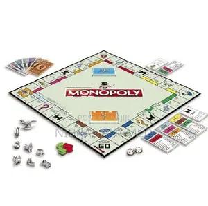 Monopoly Classic Complete Set –Full Board Game with Tokens Money Notes