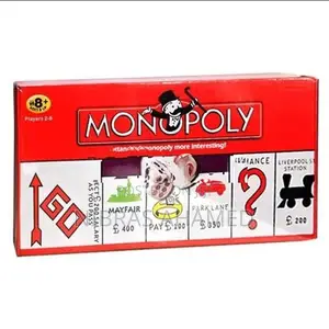 Monopoly Classic Complete Set –Full Board Game with Tokens Money Notes