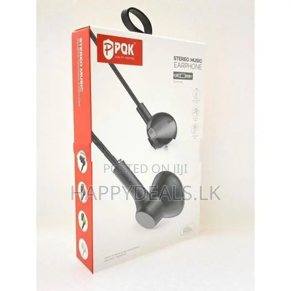 PPQK Q6 Earphone 3.5 mm