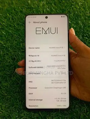 Huawei Nova 9 SE 8GB, 128GB (Used)