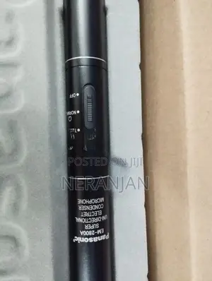Boya Boom Mic Windshield with Panasonic