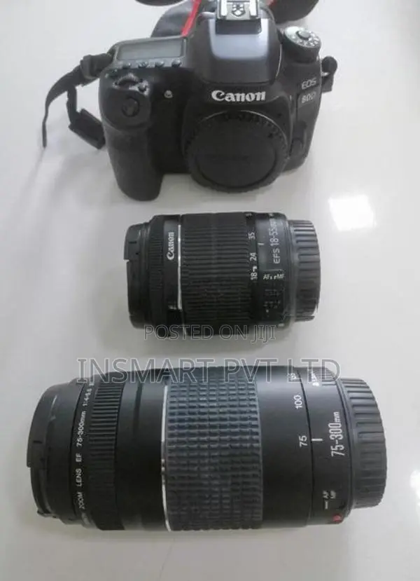 Canon 80D Camera Full Set