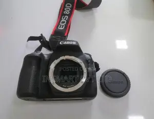Canon 80D Camera Full Set
