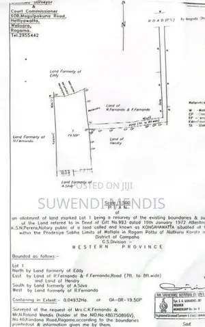 Land for Sale in Nagoda Kandana