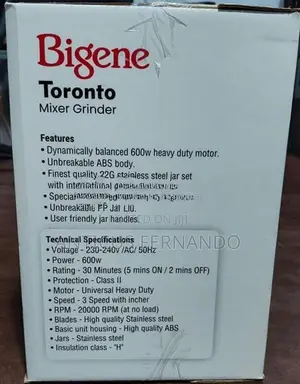 Bigene Toronto mixer/grinder