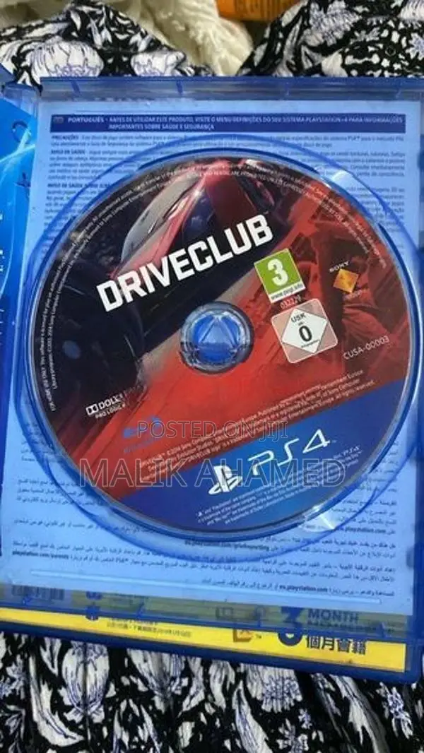 Ps4 Driveclub Game
