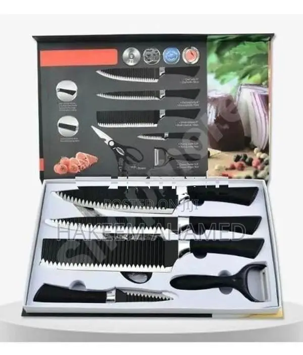 6 Pcs Knife Set