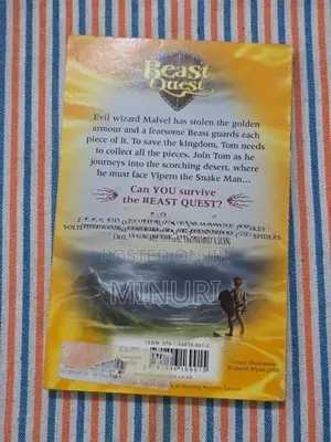 Beast Quest – Vipero The Snake Man Book