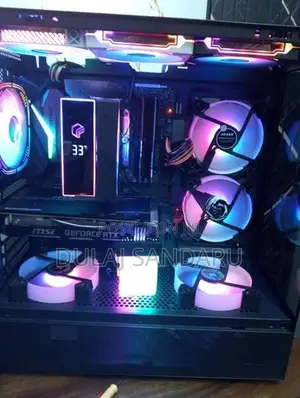 ARGB CPU Cooler with Display