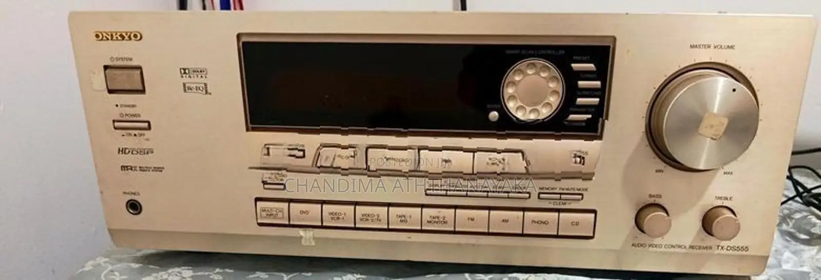 Onkyo Tx-Ds555 Sound Setup