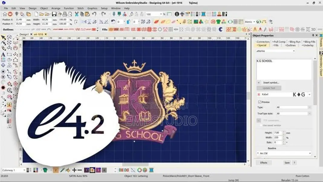 Wilcom E4.2 Software