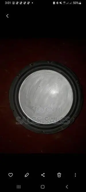 X Metal Bass Speaker