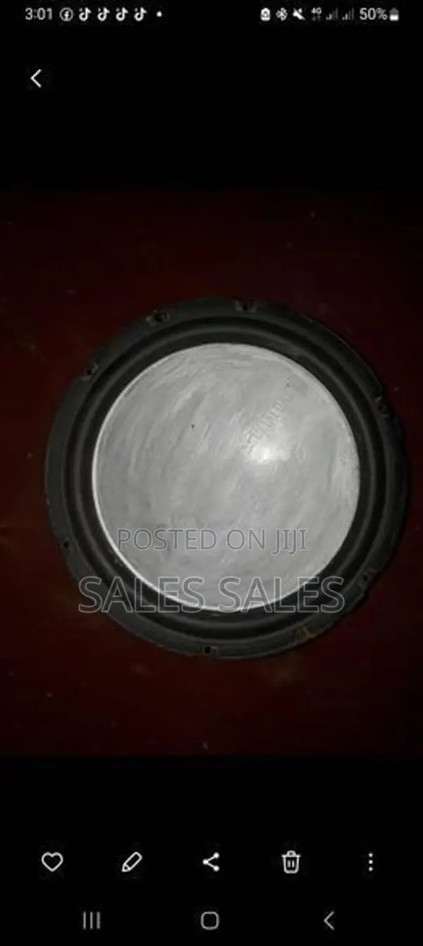 X Metal Bass Speaker
