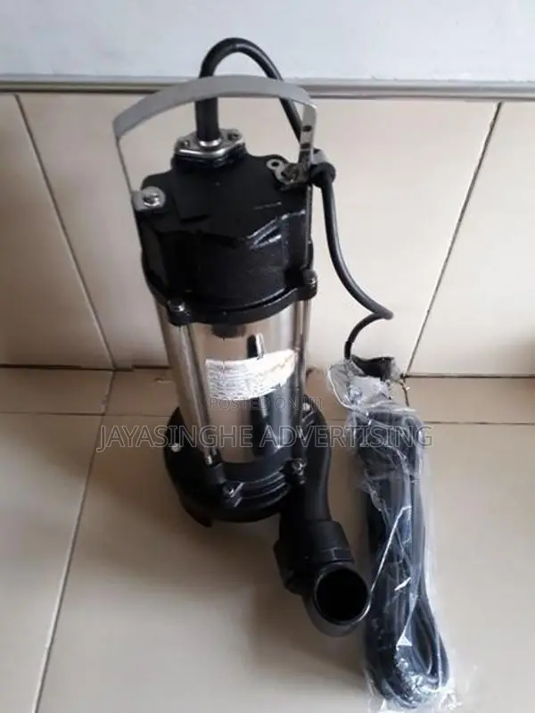 Cutter Pump ( ගල්, වැලි, සහිත මඩ වතුර (අපවිත්‍ර ජලය) පොම්ප කිරීම සඳහා 