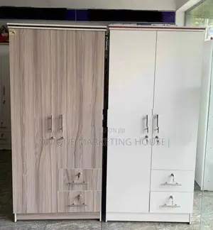 Modern 2D Side 2 Drawer Hanging Wardrobes