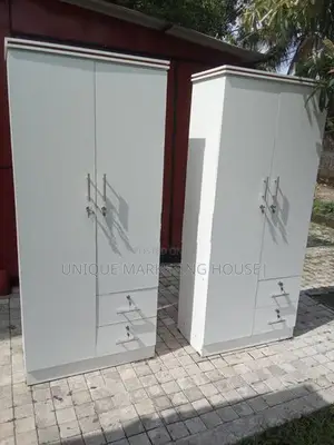 Modern 2D Side 2 Drawer Hanging Wardrobes