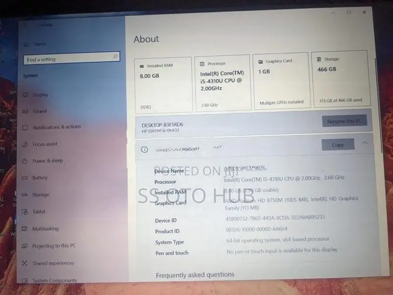 HP Elitebook 850 G1