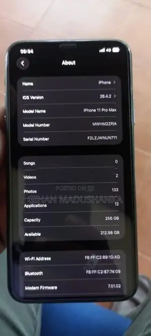 Apple iPhone 11 Pro Max (Used)