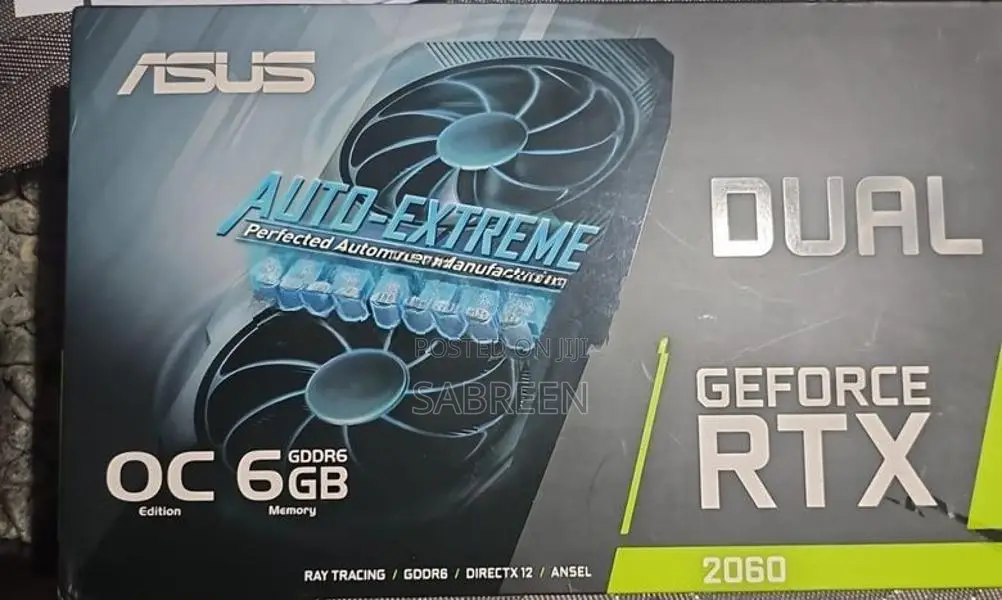 Asus Dual Rtx 2060 OC 6GB VGA Card