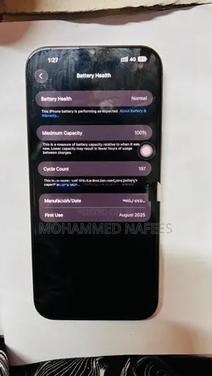 Apple iPhone 16 Pro Max 256GB (Used)