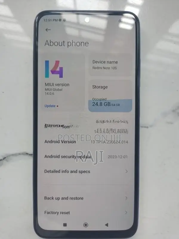 Xiaomi Redmi Note 10s (Used)