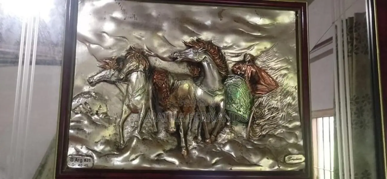 Silver Portrait of Caesar's