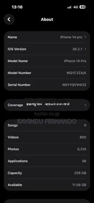 Apple iPhone 14 Pro (Used)