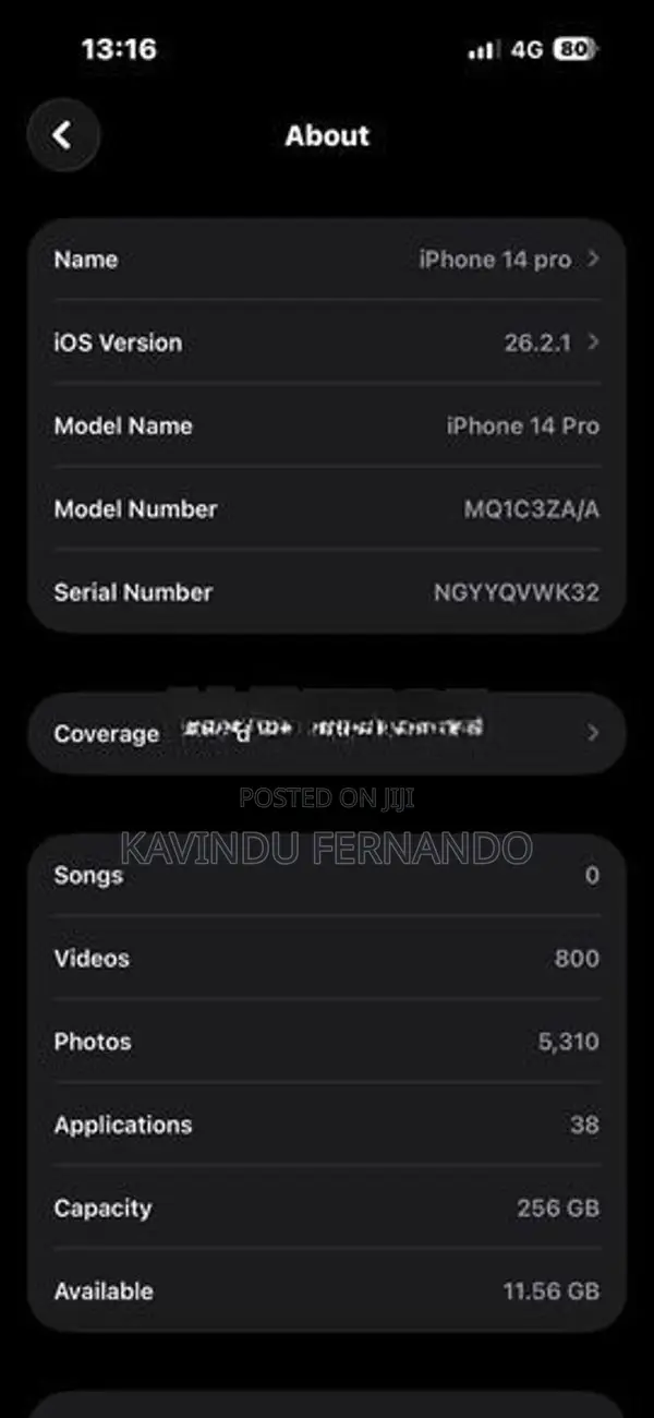 Apple iPhone 14 Pro (Used)