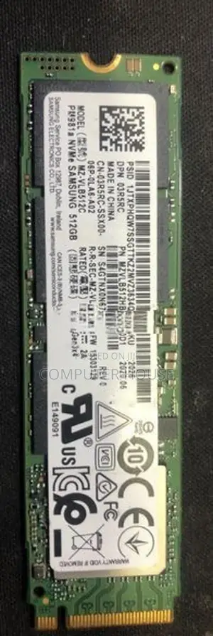 512GB NVME SSD