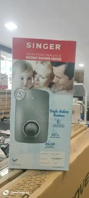 Singer Hot Water Shower with Pump