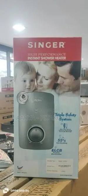 Singer Hot Water Shower with Pump