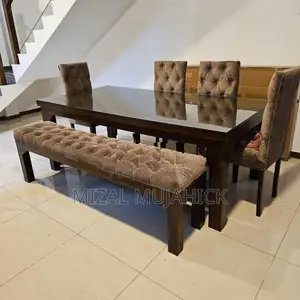 Teak 7 Seater Dining Table 6 × 3