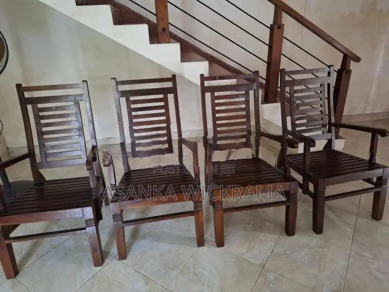 4 Arm Chairs