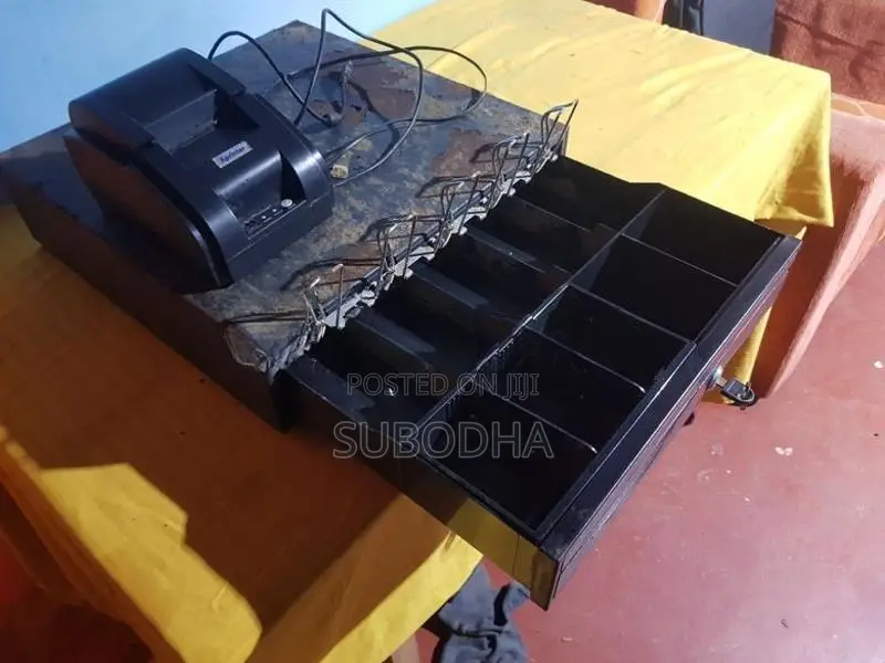 Cash Drawer with Bill Print Machine