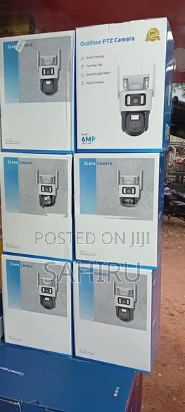 2 Lens CCTV Camera