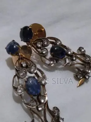 Blue Sapphire Earings