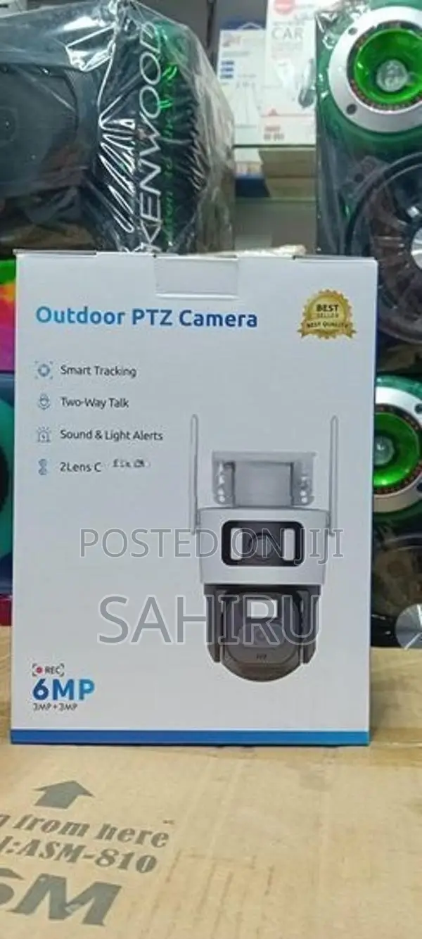 2 Lens CCTV Camera