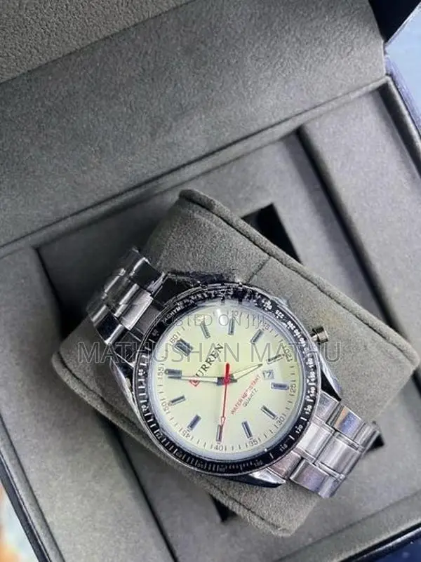 Curren Classic Silver Men's Watch